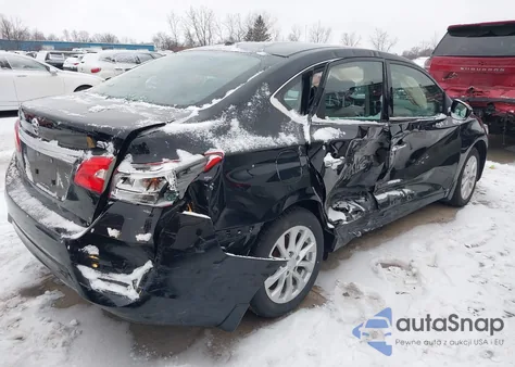2019 Nissan Sentra Sv z USA, uszkodzony, nr VIN 3N1AB7AP3KY445671